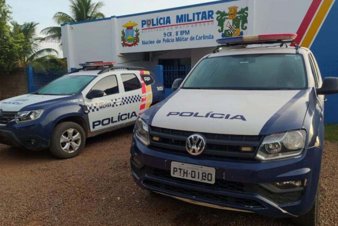 Mulher é presa suspeita de esfaquear namorado durante bebedeira em Carlinda