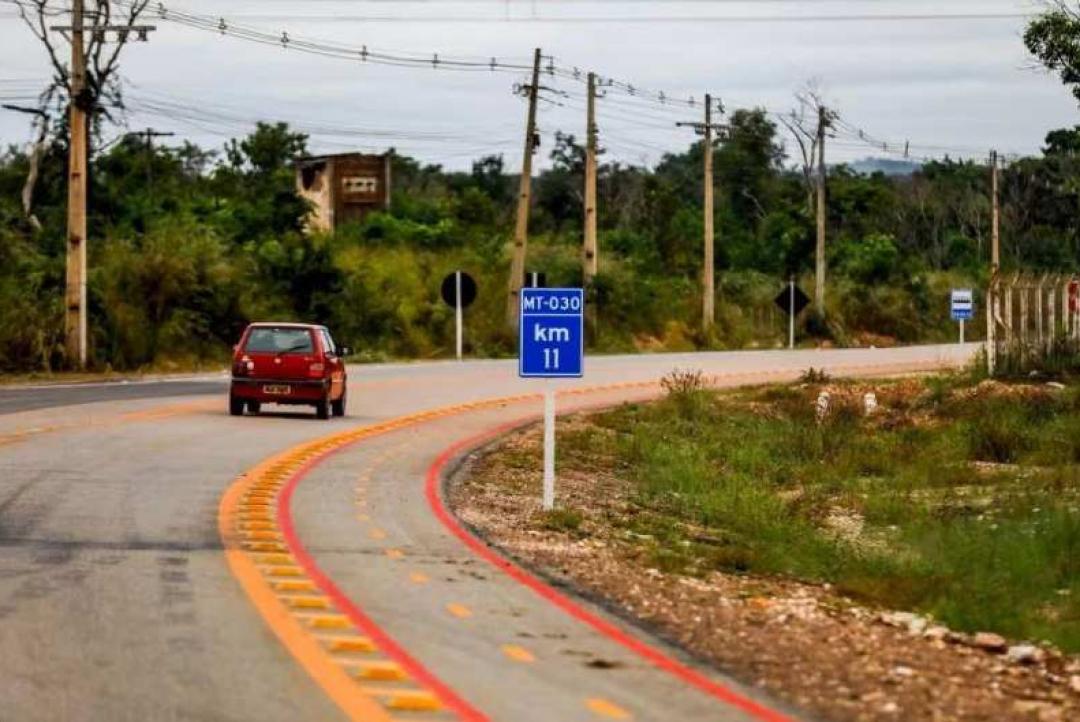 Pivetta autoriza asfaltamento de trecho da MT-030 para criar rota alternativa entre Cuiabá e Chapada