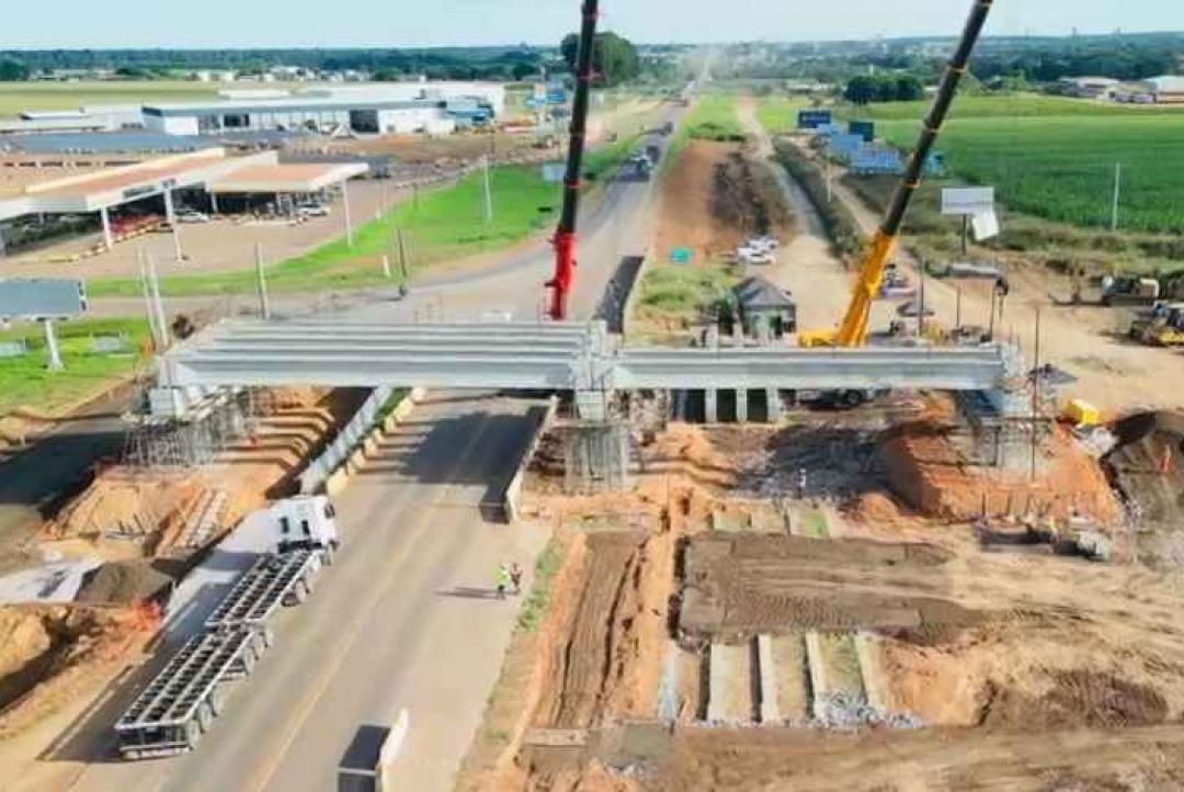 BR-163 terá pare e siga para avanço das obras de viaduto em Sinop