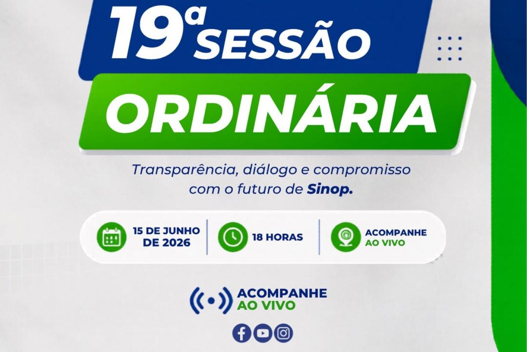 Sessão Ordinária