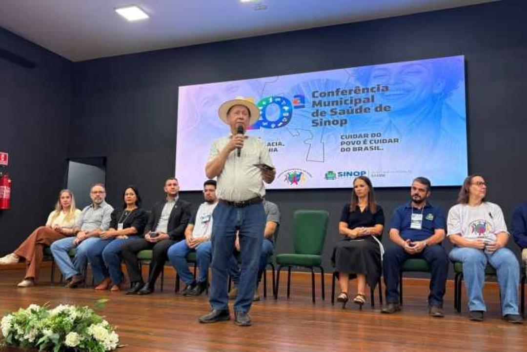 10ª Conferência Municipal de Saúde reúne cerca de 400 participantes para debater melhorias e o futuro do SUS em Sinop