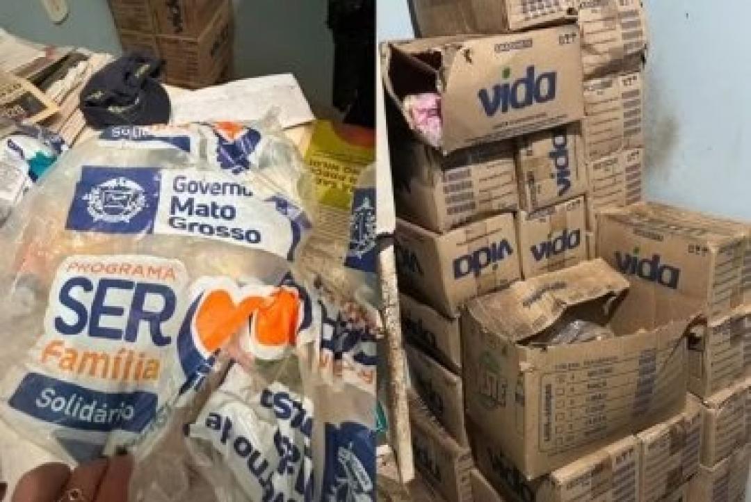 Servidores da Agirf e cinco vereadores são alvos de operação que apura desvio de 13 mil cestas básicas em MT