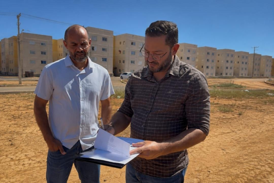  Prefeitura de Sinop assina ordem de serviço para construção do Espaço Esportivo Comunitário no Nico Baracat