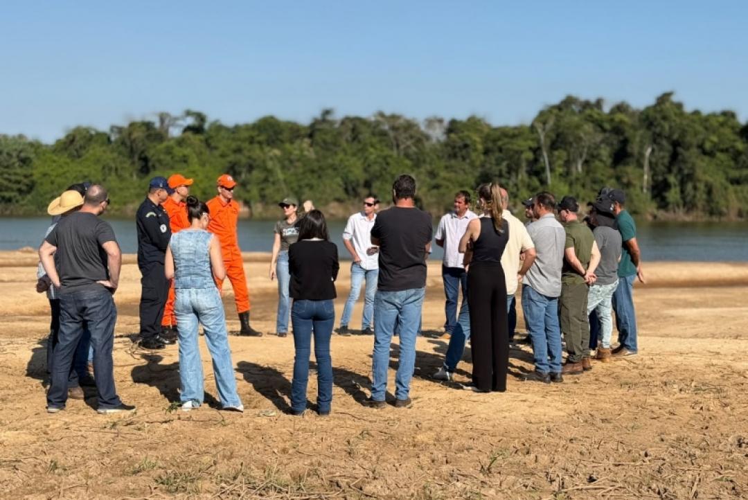 Prefeitura de Sinop realiza visita técnica na Praia do Cortado para planejamento do Festeja Sinop