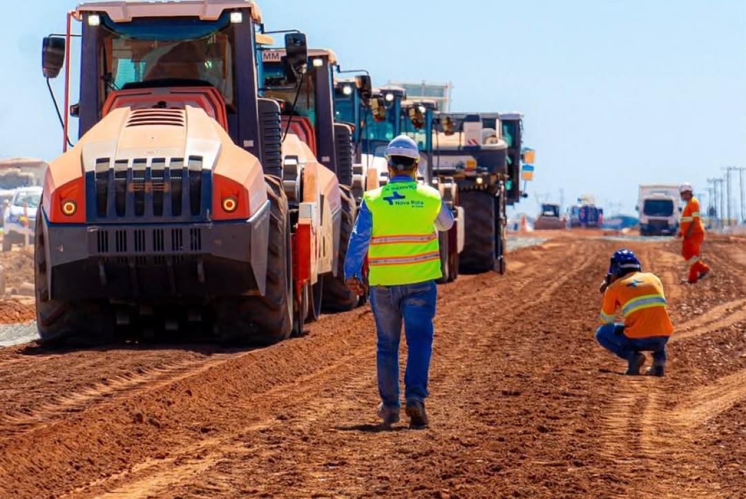 Trecho da BR-163 em Lucas do Rio Verde terá mudança no tráfego para avanço das obras