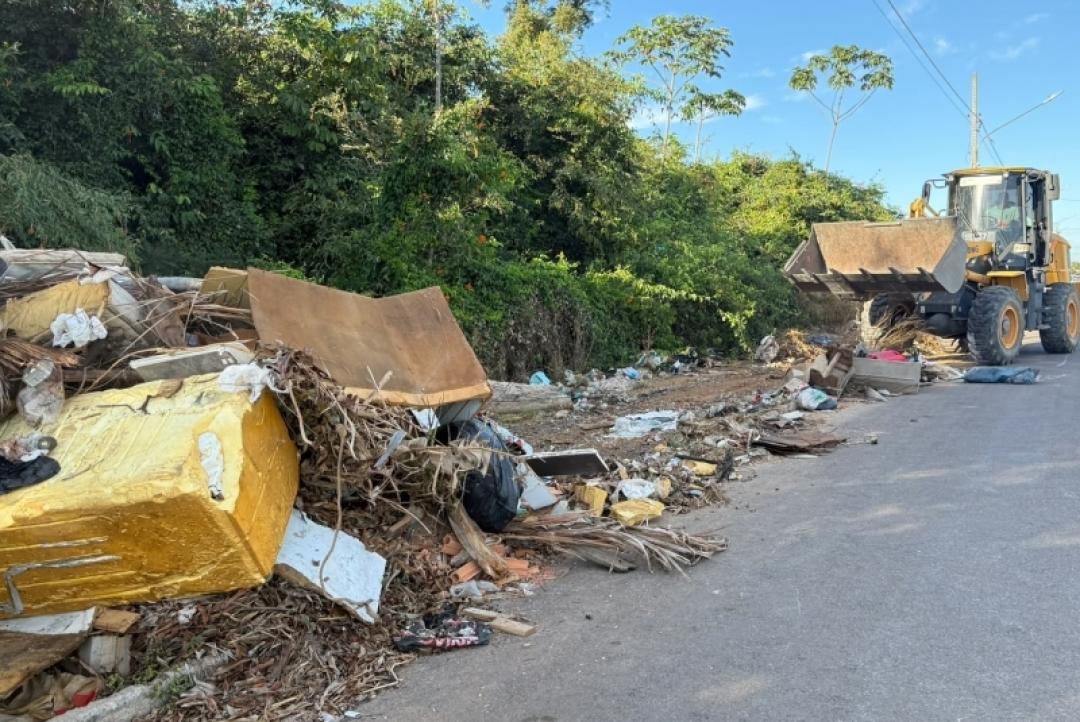 Prefeitura retira mais de 500 caminhões de entulhos e Cidade Limpa alcança 19 bairros de Sinop